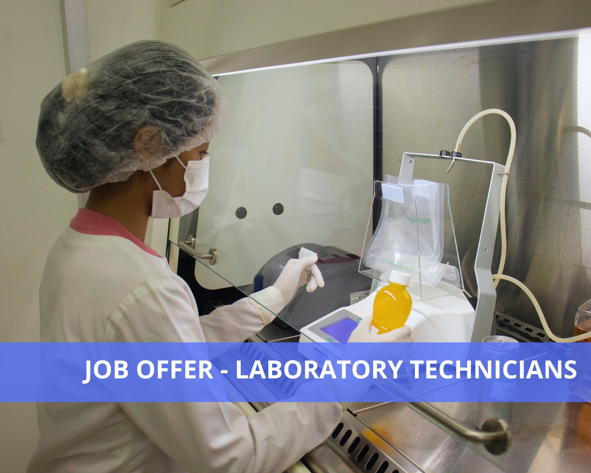Research Lab Technician for the Laboratory of Environment and Food Safety