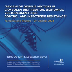 Review of dengue vectors in Cambodia: distribution, bionomics, vector competence,control and insecticide resistanceការសំយោគទៅលើភ្នាក់ងារបង្ករជម្ងឺគ្រុនឈាមនៅកម្ពុជា៖​ នានាភាព, ជីវសាស្រ្ត, សមត្ថភាពក្នុងការចម្លងជម្ងឺ, វិធីសាស្ត្រគ្រប់គ្រង និងភាពធន់ទៅនឹងថ្នាំសំលាប់សត្វល្អិត”