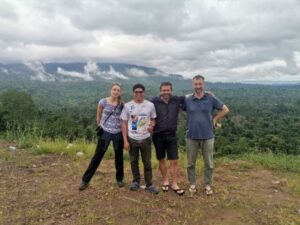 Visit of Professor Julien Pétillon in Cambodia.