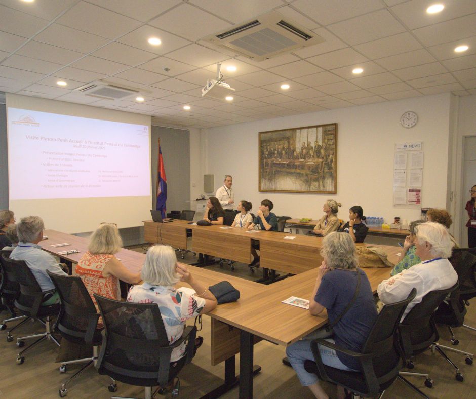 Phnom Penh Accueil Visits Institut Pasteur du Cambodge