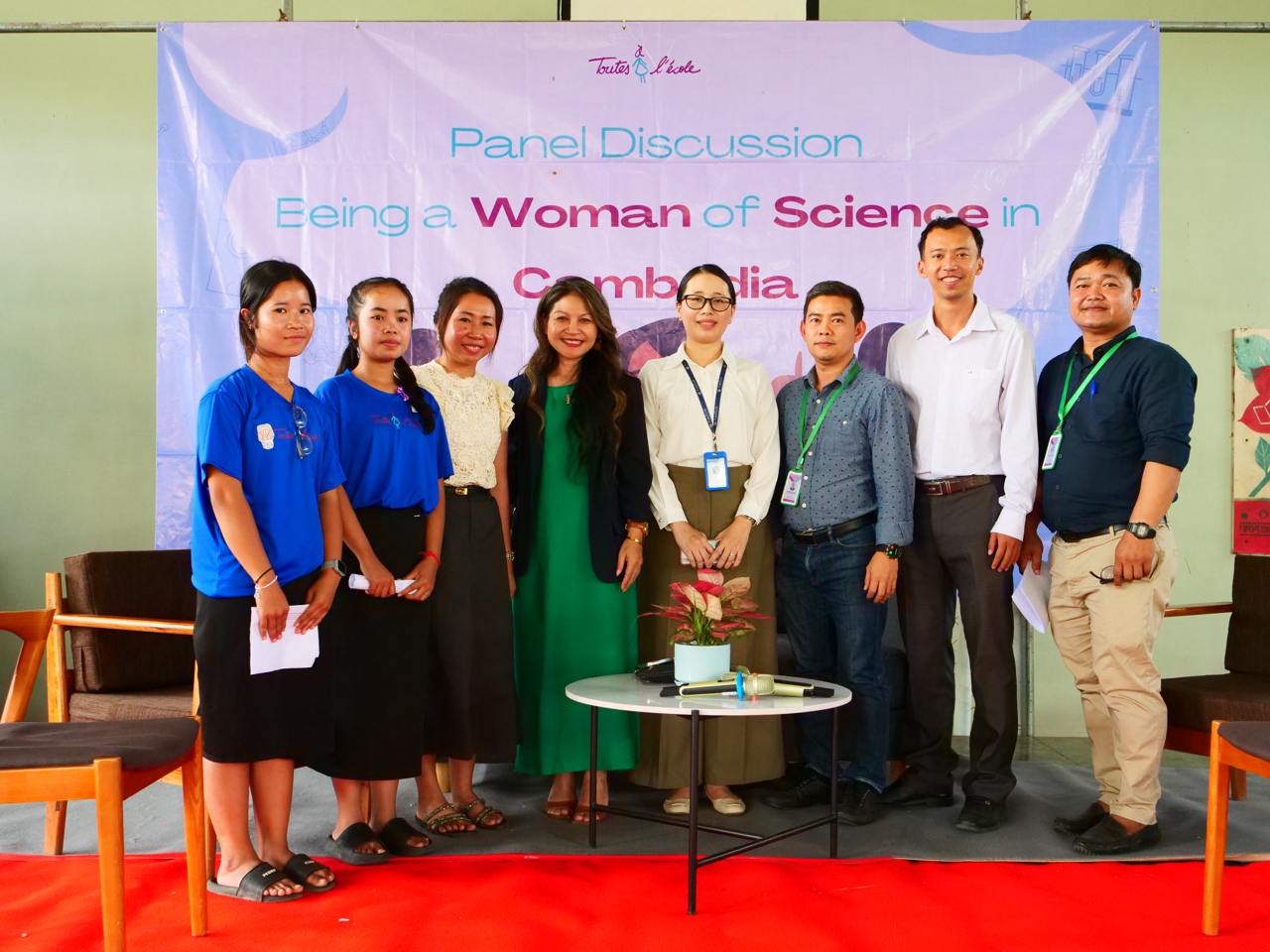 IPC Scientist join the International Day of Women and Girls in Science at Happy Chandara.